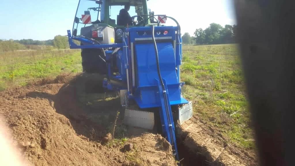 LIBA GM 180 AF Schlepperanbau-Grabenfräse — bis 1.800 mm Frästiefe